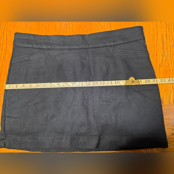 croft & barrow Pants - Croft Barrow Black Effortless Stretch Skort Size 16P Regular